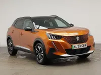 Used Peugeot e-2008 GTi 100 kW (136 HP) 2023 Orange SUV