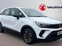 Used Vauxhall Crossland Design Edition 83 HP (61 kW) 2022 White SUV