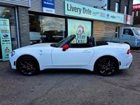 Used Abarth 124 Spider 170 HP (125 kW) 2018 White Cabriolet