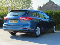 Usado Ford Focus Titanium 125 HP (91 kW) 2020 Azul Carrinha