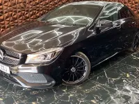 Used Mercedes CLA220 AMG line 170 HP (125 kW) 2019 Black Coupe