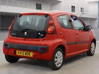Used Peugeot 107 Active 68 HP (50 kW) 2013 Red Hatchback