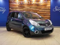 Used Nissan Note N-TEC 110 HP (80 kW) 2013 Blue Hatchback