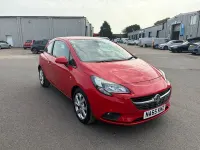 Used Vauxhall Corsa 70 HP (51 kW) 2015 Red Hatchback