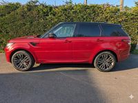 Used Land Rover Range Rover Sport Autobiography Dynamic 306 HP (225 kW) 2017 Red SUV