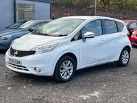 Begagnad Nissan Note Acenta 2015 Vit Halvkombi