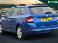 Used Skoda Fabia SE 110 HP (80 kW) 2019 Blue Estate