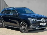 Used Mercedes GLE450 AMG AMG line 367 HP (269 kW) 2022 Obsidian black metallic