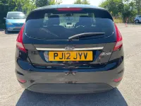 Used Ford Fiesta Zetec 2012 Black Hatchback