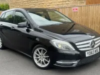 Used Mercedes B180 2014 Black Hatchback