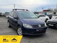 Usado VW Sharan SE 2017 Azul Monovolume