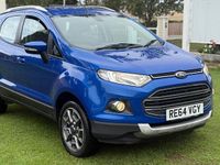 Used Ford Ecosport Titanium 2015 Blue SUV