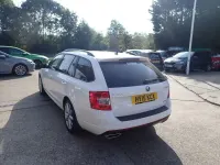 Used Skoda Octavia vRS 184 HP (135 kW) 2015 White Estate