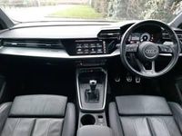 Used Audi A3 S-Line 110 HP (80 kW) 2021 White Sedan