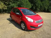 Used Kia Venga 90 HP (66 kW) 2012 Red Hatchback