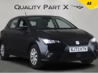 Usado Seat Ibiza SE 2023 Negro Utilitario