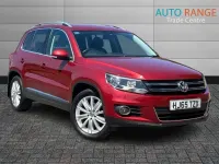 Used VW Tiguan Edition 150 HP (110 kW) 2015 Red SUV