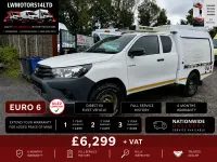 Used Toyota HiLux Active 150 HP (110 kW) 2018 White Pickup