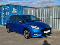 Used Ford Fiesta ST-Line X 125 HP (91 kW) 2019 Blue Hatchback