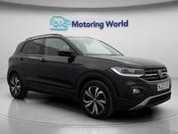 Used VW T-Cross Black Edition 110 HP (80 kW) 2023 Black SUV
