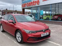 Used VW Golf VII Life 110 HP (80 kW) 2021 Red Hatchback