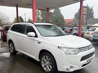 Used Mitsubishi Outlander P-HEV 2014 White Estate