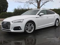 Used Audi A5 Sportback Sport 150 HP (110 kW) 2018 White Hatchback