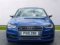 Begagnad Audi S3 Sportback Design 300 HK (220 kW) 2015 Blå Halvkombi
