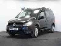 Used VW Caddy Life 101 HP (74 kW) 2019 Black MPV