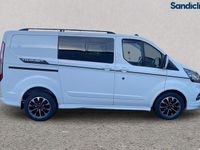 Used Ford Transit Custom Sport 185 HP (136 kW) 2021 Frozen white Van