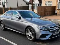 Used Mercedes E220 AMG Line Premium 194 HP (142 kW) 2018 Grey Sedan