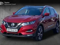Used Nissan Qashqai N-Connecta 160 HP (117 kW) 2020 Magnetic red SUV
