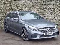 Used Mercedes C300 AMG Line Premium 245 HP (180 kW) 2019 Grey Estate