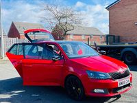 Used Skoda Fabia Monte Carlo 90 HP (66 kW) 2016 Red Hatchback