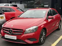 Used Mercedes A180 SE 2015 Red Hatchback