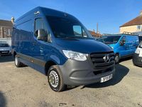 Used Mercedes Sprinter 161 HP (118 kW) 2019 Blue Van