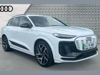 Used Audi Q6 e-tron Advanced 285 kW (388 HP) 2024 White SUV