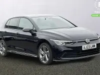 Used VW Golf VIII R-line 150 HP (110 kW) 2023 Black Hatchback