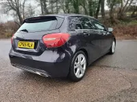 Used Mercedes A200 136 HP (100 kW) 2015 Purple Hatchback