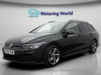 Used VW Golf VIII R-line 150 HP (110 kW) 2022 Black Estate