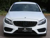 Used Mercedes C220 AMG line 2017 White Coupe