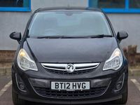 Used Vauxhall Corsa 2012 Black Hatchback