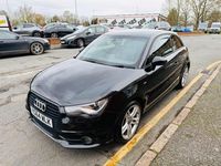 Used Audi A1 S-Line 122 HP (89 kW) 2014 Black Hatchback