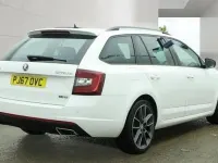 Used Skoda Octavia vRS 2017 White Estate