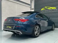 Used Mercedes CLA180 AMG Line Premium Plus 136 HP (100 kW) 2022 Blue Coupe