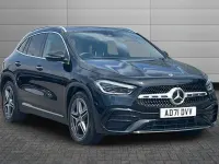 Used Mercedes GLA200 AMG Line Premium Plus 148 HP (108 kW) 2021 Cosmos black SUV