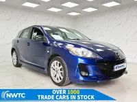 Used Mazda 3 105 HP (77 kW) 2013 Blue Hatchback