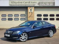 Used Mercedes C180 AMG 156 HP (114 kW) 2012 Blue Coupe