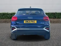 Begagnad Audi Q2 S-Line 150 HK (110 kW) 2021 Blå SUV