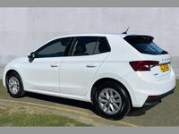 Used Skoda Fabia SE 116 HP (85 kW) 2025 Moon white metallic Hatchback